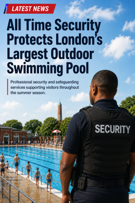 All Time Security Protects London's Largest Outdoor Swimming Pool
