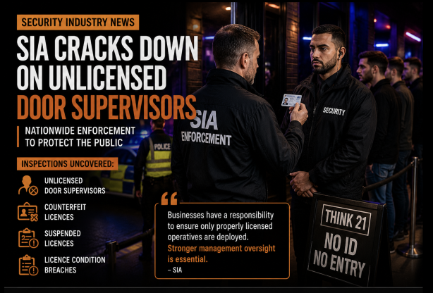 SIA Cracks Down on Unlicensed Door Supervisors: What Every UK Venue Needs to Know