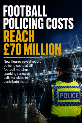 Football Policing Costs Reach £70 Million: What It Means for Event Security