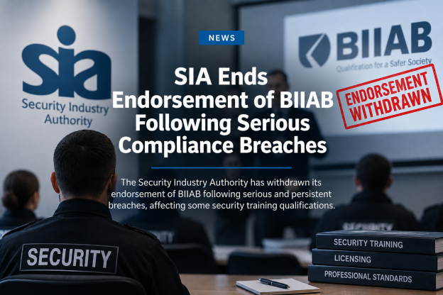 SIA Ends Endorsement of BIIAB Following Serious Compliance Breaches